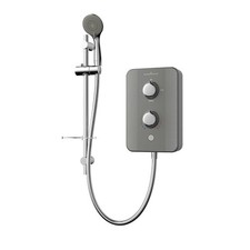 Gainsborough Slim Duo 9.5kW Electric Shower - Titanium Grey, Multi-Fit Install