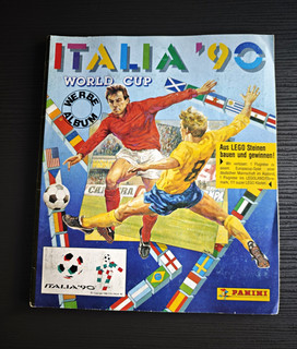 Italia 90 Fußball WM Sammeltheft Panini World Cup Sticker Komplett Unbeschriftet