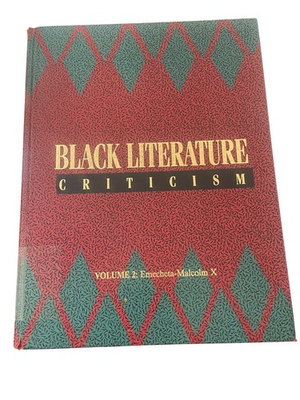 #ad #ad Black Literature Criticism Vol 2 Draper 1992 African American Reference Gale $24.95