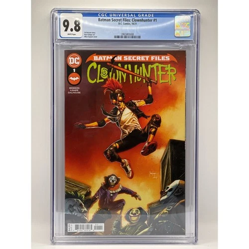 BATMAN Secret Files: Clownhunter 1 High-Grade 9.8 CGC. Gotham Dark Knight Joker