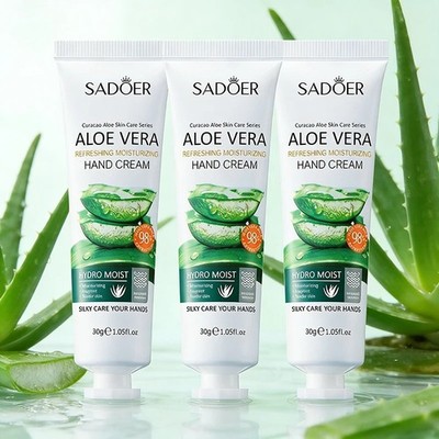 SADOER Coffee Hand Cream Sets Moisturizing Nourishing Whitening Hydrating Hands