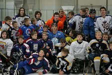Luc Robitaille other players from the Primus Worldstars Tour- Ice Hockey Photo