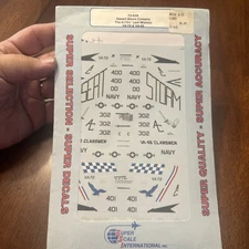 Superscale Decals 720626 1/72 Scale Desert Storm A-7E Corsair II Last Mission VA