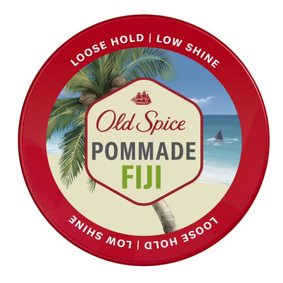 Old Spice Pommade Fiji Hair Styling for Men Flexible Hold Low Shine 2.22 oz