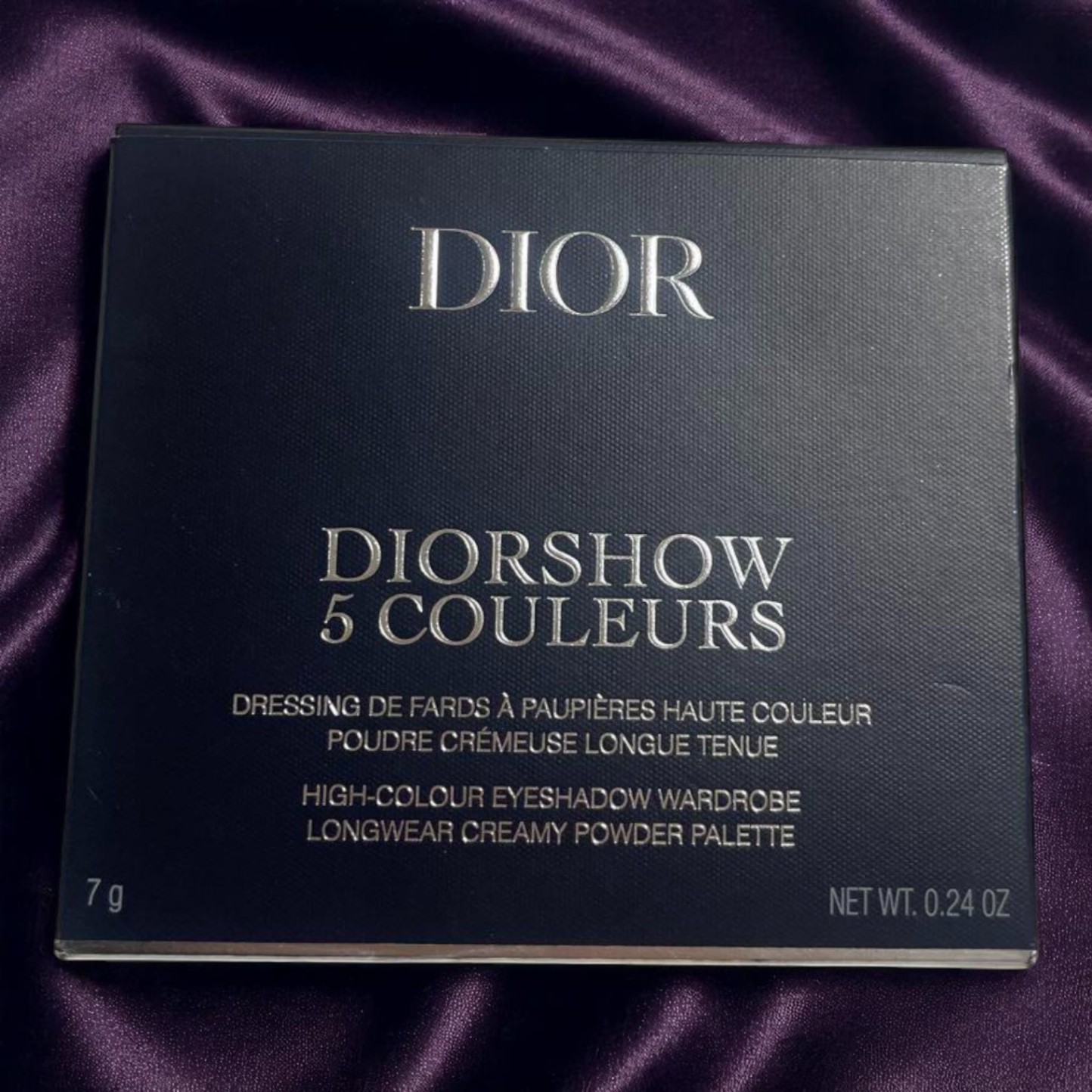 Dior Backstage Eyeshadow Palette 743 Rose Tulle 7g 5 Colors-image