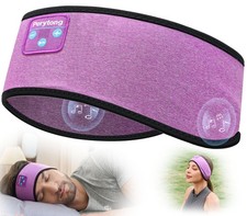 Sleep Headphones Bluetooth Headband Over On Ear Bluetooth 5.4 Sleeping Earbud...