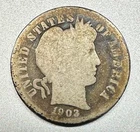 1903-S  BARBER DIME  AG   KEY DATE  #1732