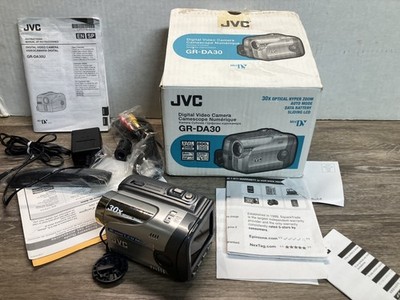 JVC GR-DA30U Digital Video Camera With Accessories- 