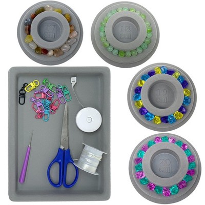 Perlenbrett Platte Perlen Board Tablett für Perlen bead design board bracelet...
