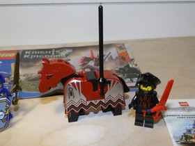 LEGO Knight's Kingdom 8777 Complete Vladek Encounter Minifigures Instructions