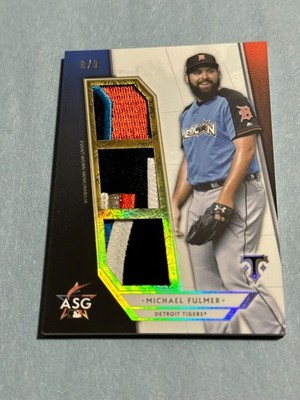 2018 Topps Triple Threads - Michael Fulmer #ASP-MF All Star Game Triple Patch /9