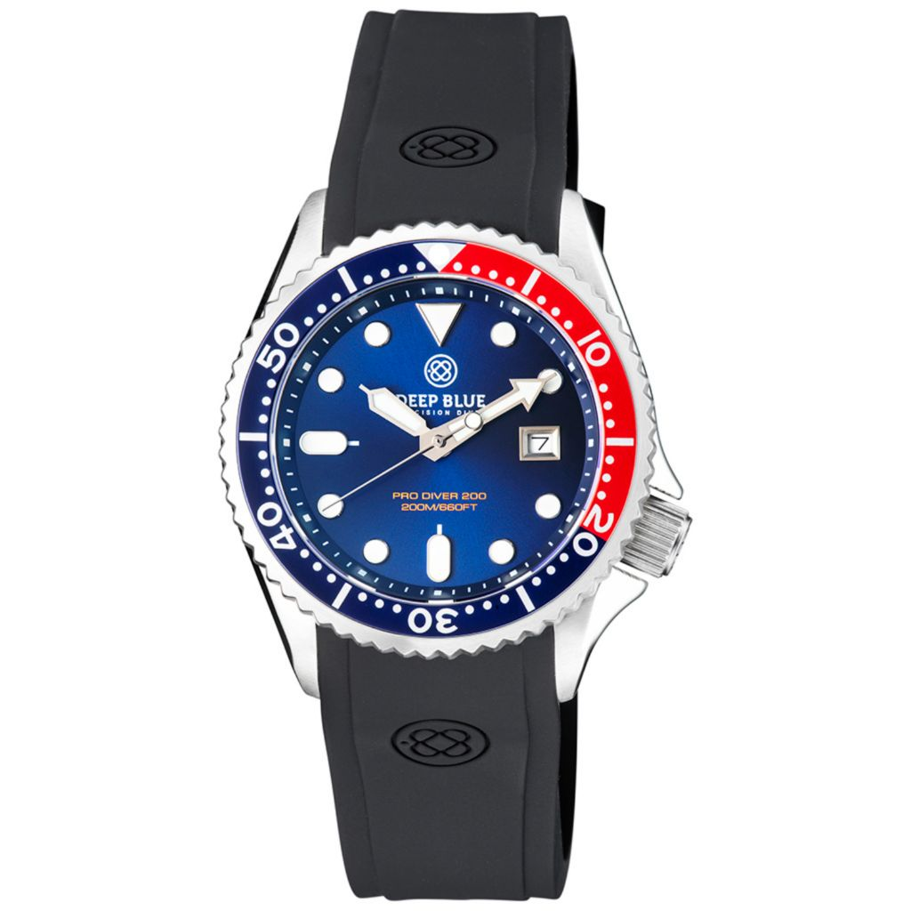 NWT Nautis Dive Pro 200 Quartz Blue Dial Men\'s Watch Nautis Admiralty Pro 200 Men main image 3