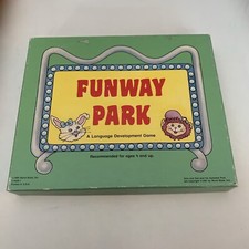 Funway Park A Language Development Game by World Book 1987 Vintage Made In USA