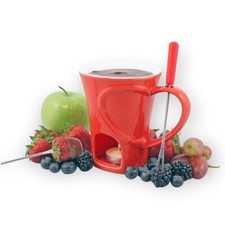 SWISSMAR Sweetheart Chocolate Fondue Set Cera...