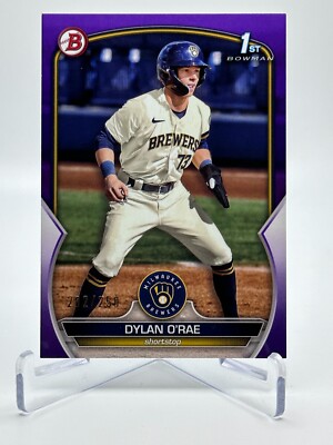 Dylan O'Rae PURPLE SP /250 1st Bowman - 2023 Bowman #143 | eBay