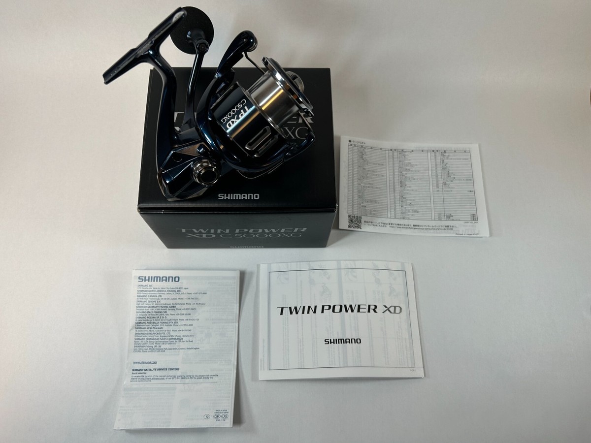 Shimano C5000XG Twin Power Spining Reel for sale online | eBay
