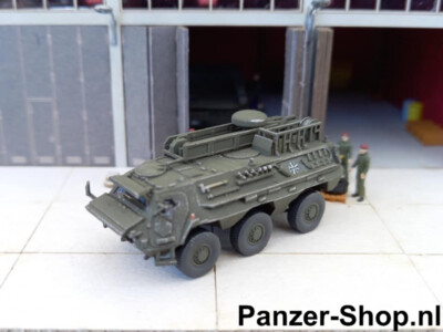 Bundeswehr Fuchs A1 VHF/UHF Tracking, Tank, Truck, Gauge N, 1:160, Minitanks