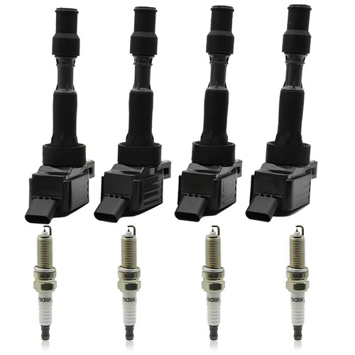 4PCS Car Ignition Coil&4PCS Spark Plug Part For Kia Forte For Hyundai Elantra - Picture 5 of 14