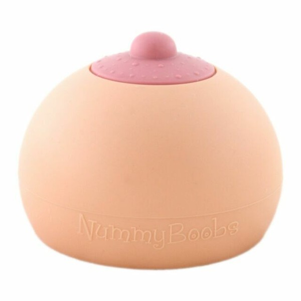 Nummy Boobs Pink Nipple Boob Teether Toy for Teething Babies or