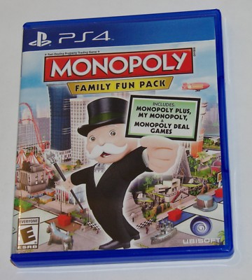 Replacement Case (NO GAME) Monopoly Family Fun Pack Playstation 4 PS4 | eBay