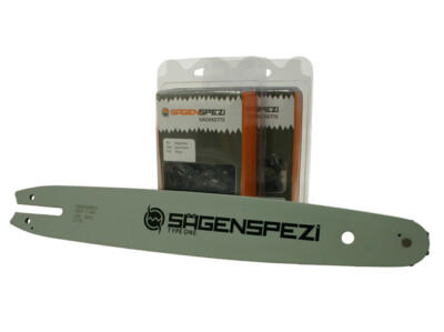 Schwert + 2 Ketten passend für Stihl 018 MS 180 30cm 3/8''PM 44TG 1,1mm Sägekette