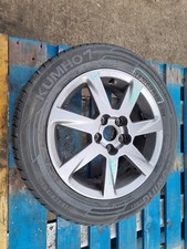 SEAT IBIZA MK4 15" ALLOY WHEEL AND TYRE 185/60X15 2.5MM 2010 #3