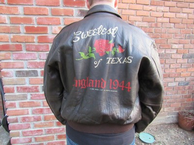 avirex leather flight jacket