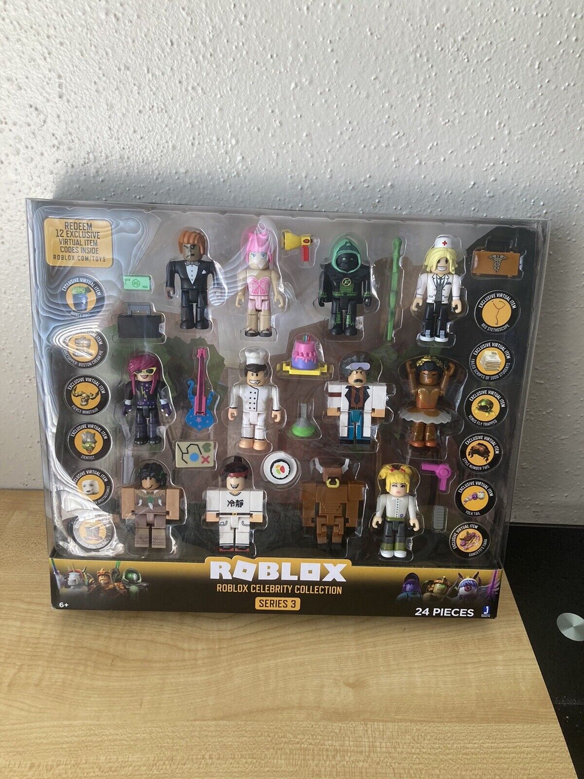 Roblox Toy Codes Set of 12 Ready to Redeem Exclusive Virtual Items New  Unused