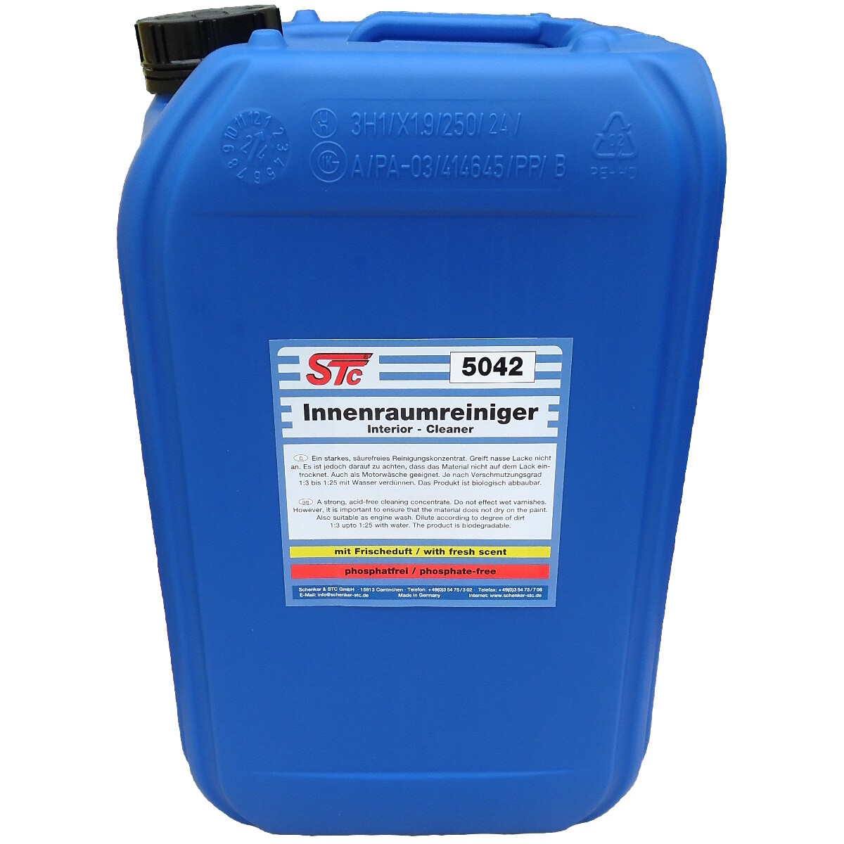 25 L Innenraumreiniger 5042 mit Frischeduft Fahrzeugreiniger