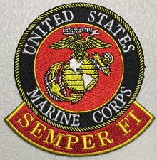 USMC United States Marine Corps Semper FI licensed patch
