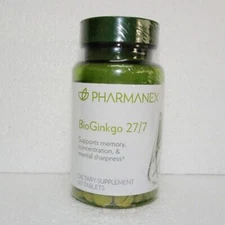 Nuskin Nu Skin Pharmanex BioGinkgo 27/7 60 Tablets #usau