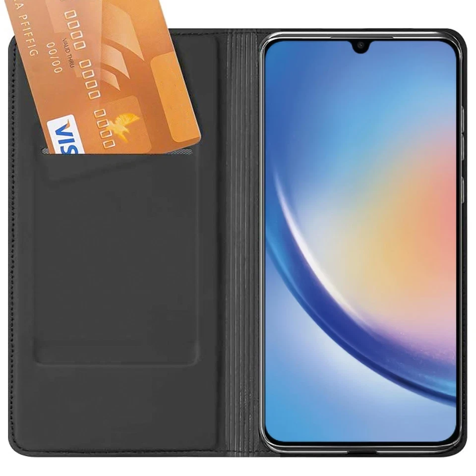 Flip Case für Samsung Galaxy A54 5G Schutz Hülle Handy Tasche Klapphülle Slim - Bild 4 von 4