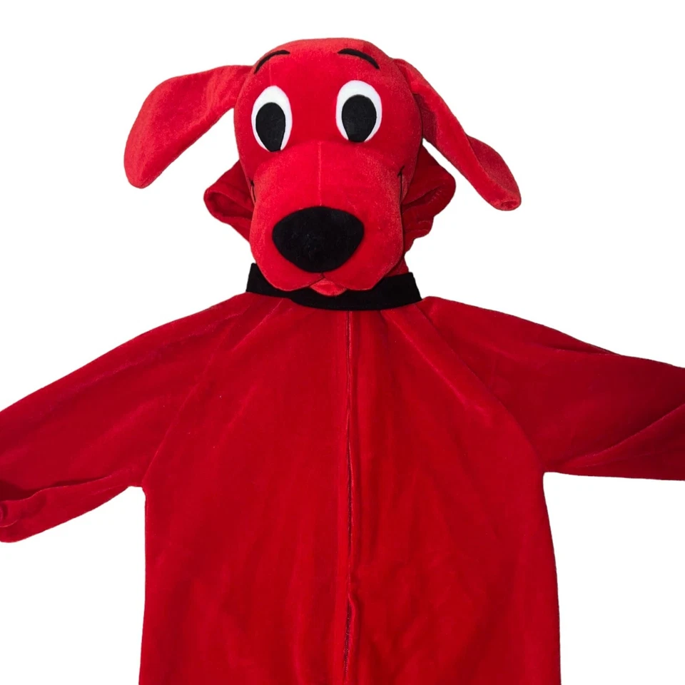 Рубины Clifford большой красный собаки костюм мальчиков девочек маленький унисекс плюшевый искусственный бархат - Изображение 2 из 4