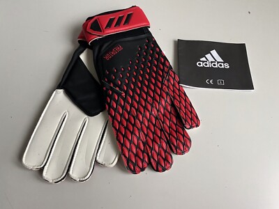 Adidas Predator 20 Training Soccer Goalkeeper Gloves Sz 10 FH7295 Red