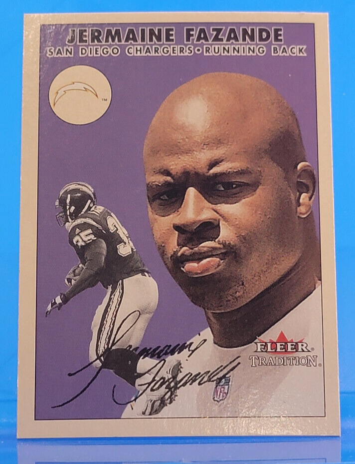 伝説の右腕　FLEER LIMITED SKYBOX EDITION Jermaine Fazande, RB - Fleer-Tradition / Skybox - Chargers, 2000