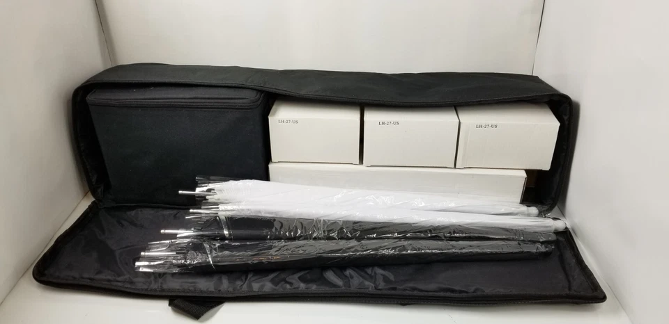 EMART 600W Photography Photo Video Portrait Studio Day Light Umbrella Continuous - Image 4 of 4