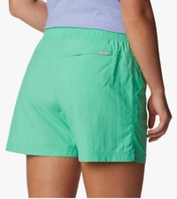 Columbia Women's Sandy River 3"inseam Outdoor Shorts Green XL