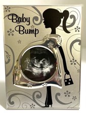 BETTER HOMES  GARDEN BABY BUMP Sonogram Picture FRAME