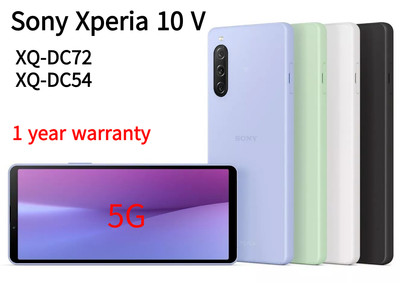 Sony Xperia 10 V 5G XQ-DC72/XQ-DC54 128GB Unlocked 5000mAh Smartphone New Sealed