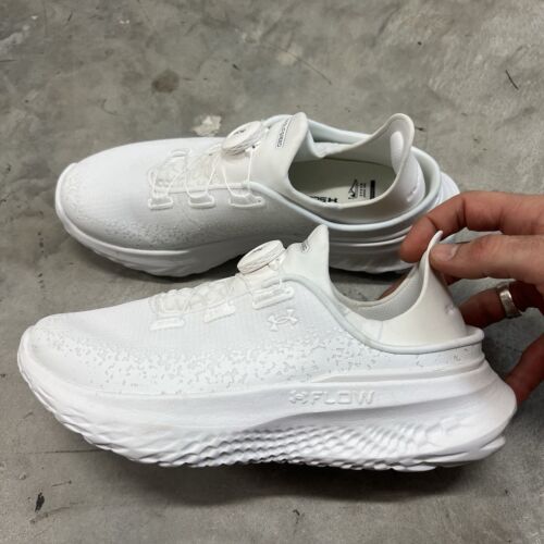 Under Armour UA SlipSpeed Mega Ripstop Running Shoes Boa White size 8 Women’s - Picture 2 of 10