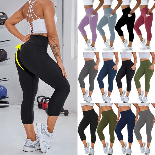 CROSS1946 Women Capri leggings With 