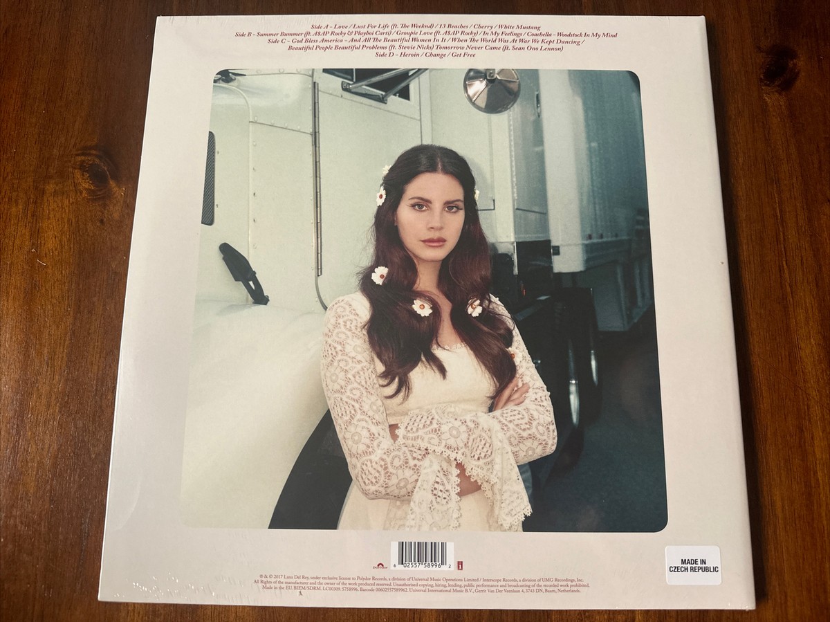 Lust For Life by Lana Del Rey (2 LP Vinyl Record, 2017 