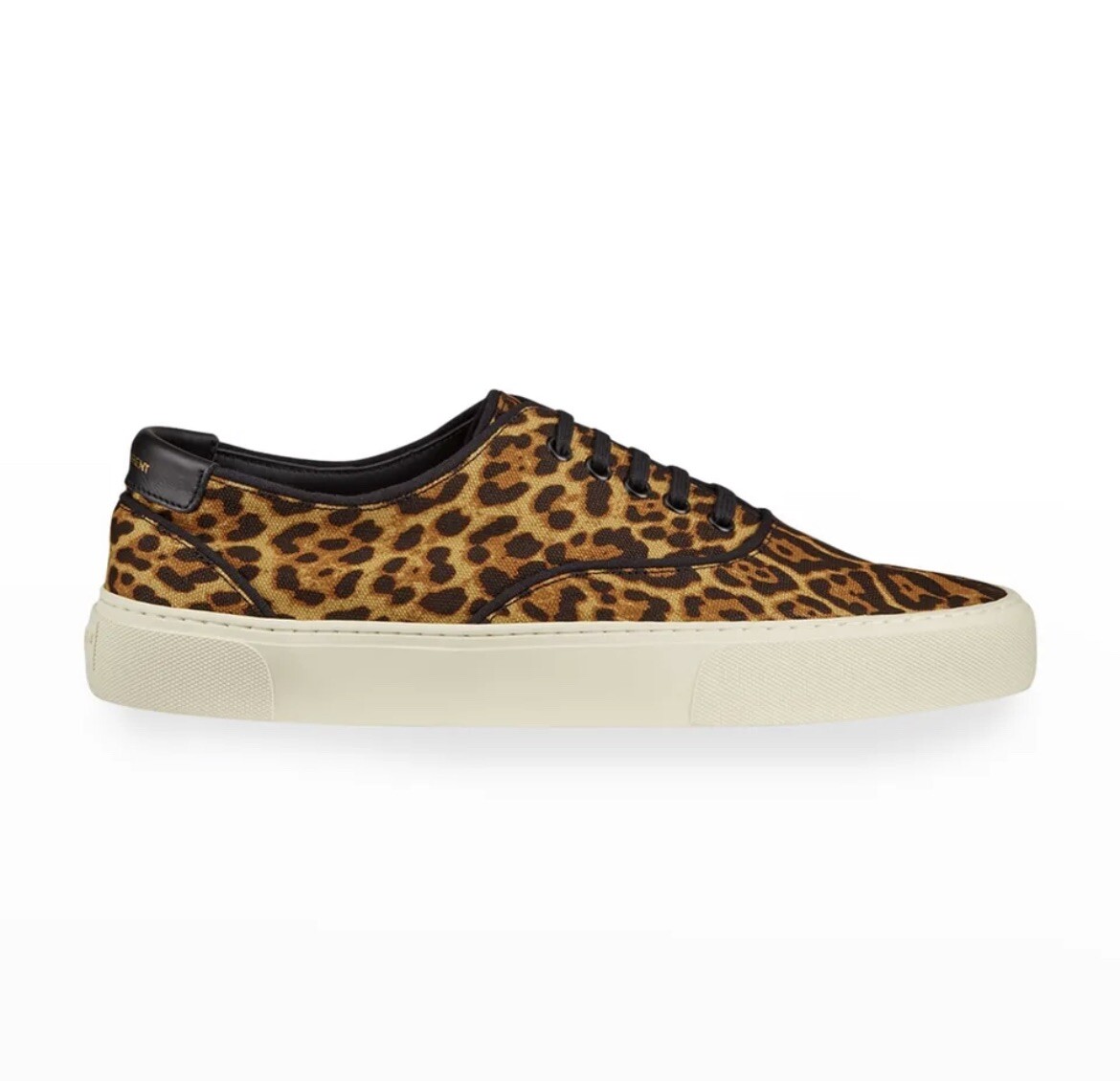 Sneakers basse donna Saint Laurent stampa leopardata Venezia taglia 40 5