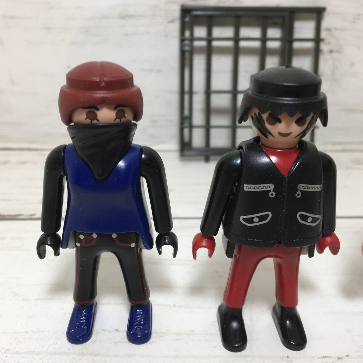 Playmobil Geobra Figures Thieves Burglar Thief Guys A Girl and
