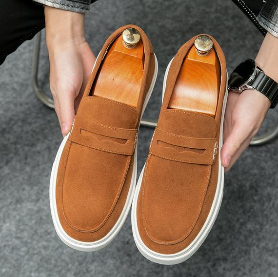 ローファー・オックスフォード   Flat Loafer Tumble L New AK ANNE KLEIN pewter Driving loafer shoes flats leather
