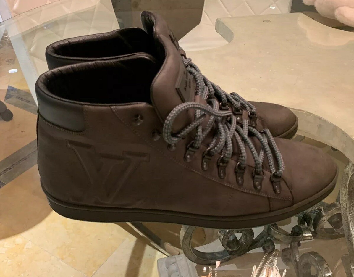 Louis Vuitton Surfside LV Initiales Men's High-top Sneakers | eBay