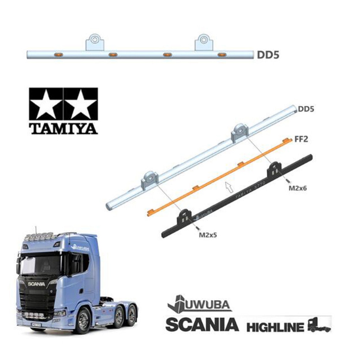 Scania controle remoto 