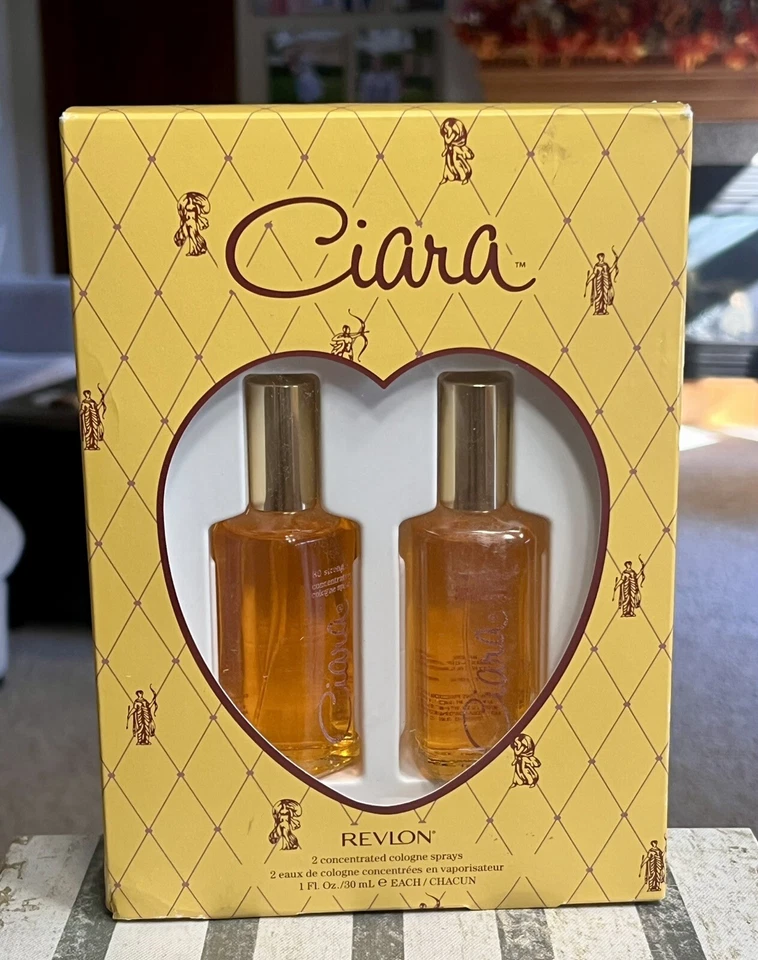Ciara By Revlon 80 Strength Concentrate 1 oz/30 ml Spray X 2 botellas NUEVO EN CAJA VINTAGE Foto 2 de 4