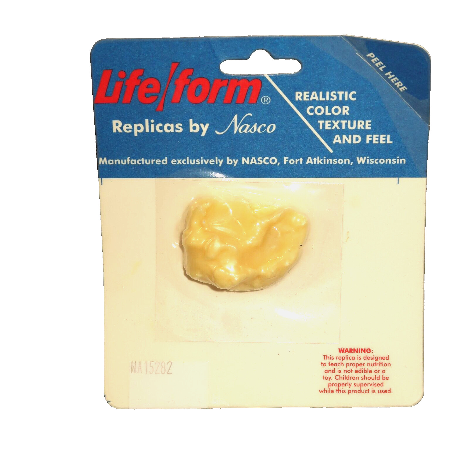 Life Form by Nasco Replica Dollop of Butter Fake Food Realistic Display