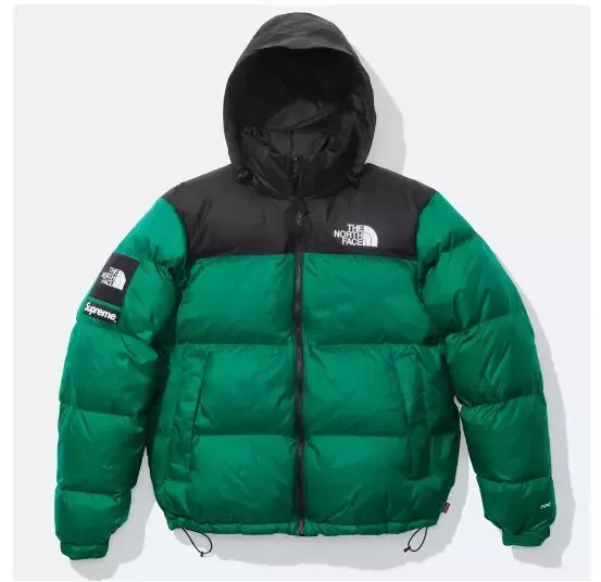 Veste Supreme The North Face Nuptse 2024 FW Week9 verte taille S M JAPON NEUF rare